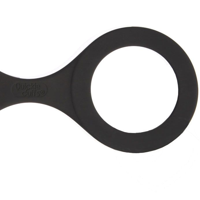 Quickie Cuffs Large Silicone Wrist Cuffs For Adults > Bondage Gear > Handcuffs