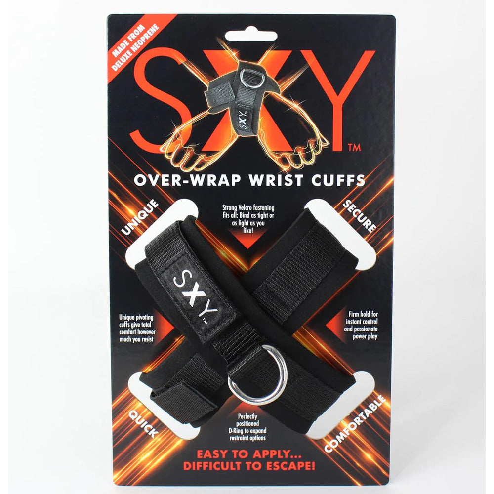 Sxy Cuffs Deluxe Neoprene Cross Wrist Restraints Pair > Bondage Gear > Restraints