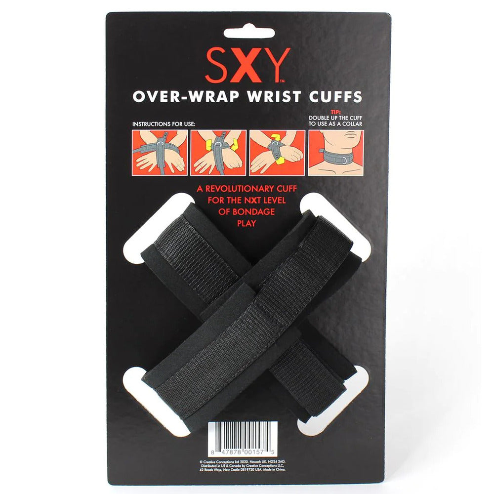 Sxy Cuffs Deluxe Neoprene Cross Wrist Restraints Pair > Bondage Gear > Restraints