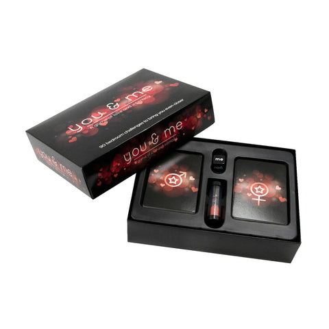 You And Me Adult Party Game With 90 Forfeit Cards And Timer Games