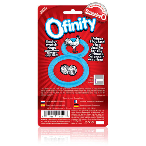 Ofinity Double Erection Ring – Stretchy Silicone Adjustable Cock Ring > Cock Ring > Single