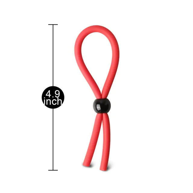 Adjustable Red Cock Ring For Support And Comfort Daily Use > Sex Toys For Men > Love Rings