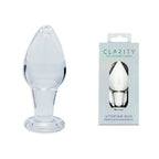 Utopian Bud Glass Butt Plug – Handcrafted Borosilicate Glass 3.5 Inch Plug > Glass > Toys