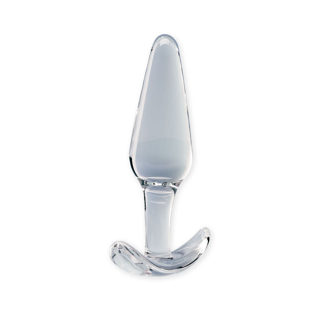 Utopian Floret Handcrafted Borosilicate Glass Butt Plug 4.3 Inch Insertable Length > Glass > Toys