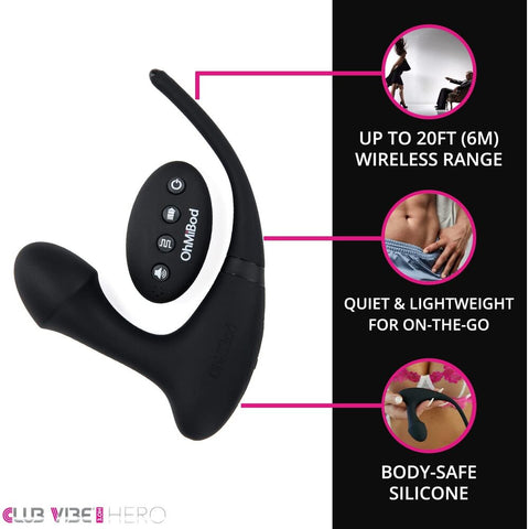 OhMiBod Club Vibe Hero 3.OH > Sex Toys For Ladies > Remote Control Toys