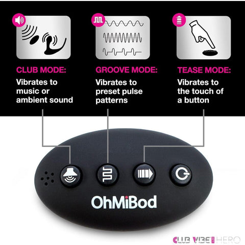 OhMiBod Club Vibe Hero 3.OH > Sex Toys For Ladies > Remote Control Toys