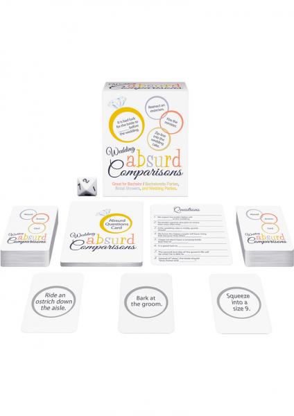 Wedding Absurd Comparisons - Adult Fill-In-The-Blank Party Game > Novelties > Games