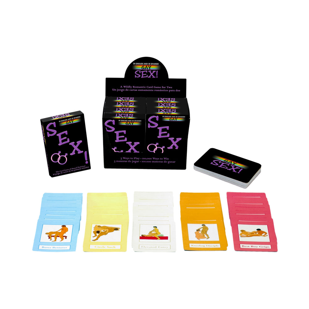 Gay Sex Card Game – Color-Coded Intensity Foreplay and Position Card Game > Novelties > Games Main image