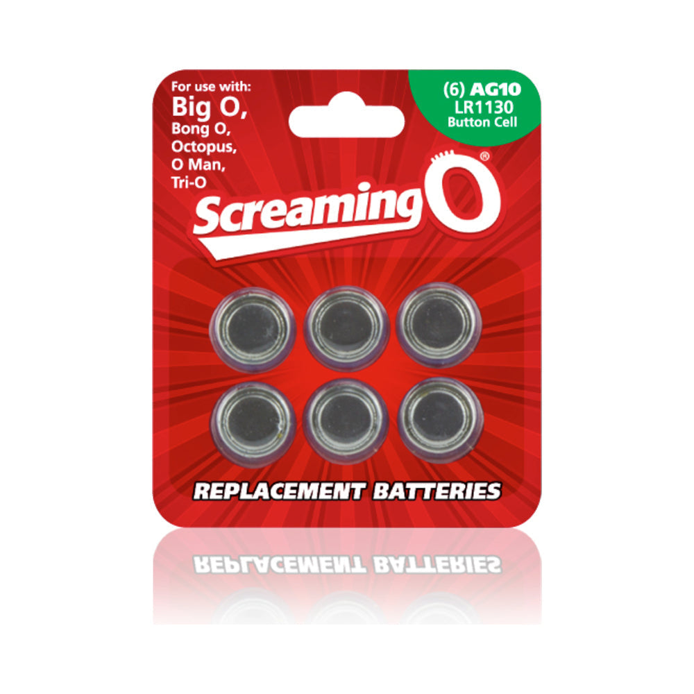Screaming O AG10 Battery Pack – Portable Replacement Batteries for Mini Vibes and Massagers > Essentials > Batteries