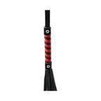 Sex and Mischief Stripe Flogger – 32-Inch Leather Flogger > Bondage Gear > Whips & Floggers