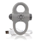 Screaming O Charged Yoga Rechargeable Dual Loop Stretchable Vibrating Cock Ring > Cock Ring > Vibrating