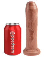 King Cock 7 Inch Uncut Realistic Suction Cup Silicone Dildo > Dildos > Realistic Dildos