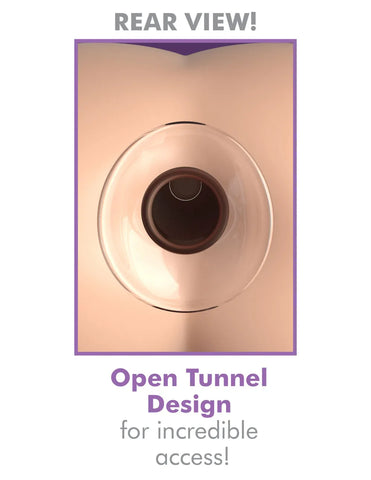 Pipedream Anal Fantasy Elite Beginner's Anal Gaper Clear Silicone Anal Trainer > Anal Range > Tunnel and Stretchers
