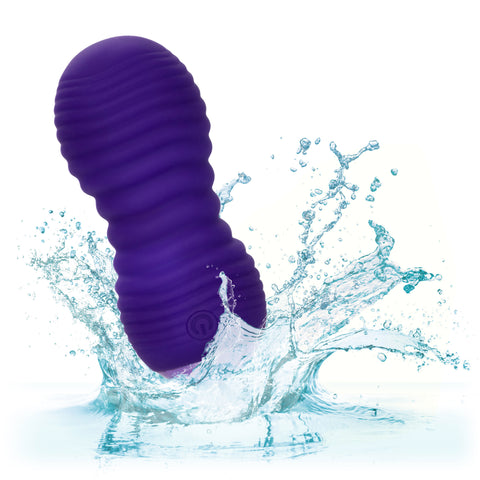 Slay ThrustMe Remote Control Ribbed Bullet Vibrator Purple > Sex Toys For Ladies > Vibrating Eggs