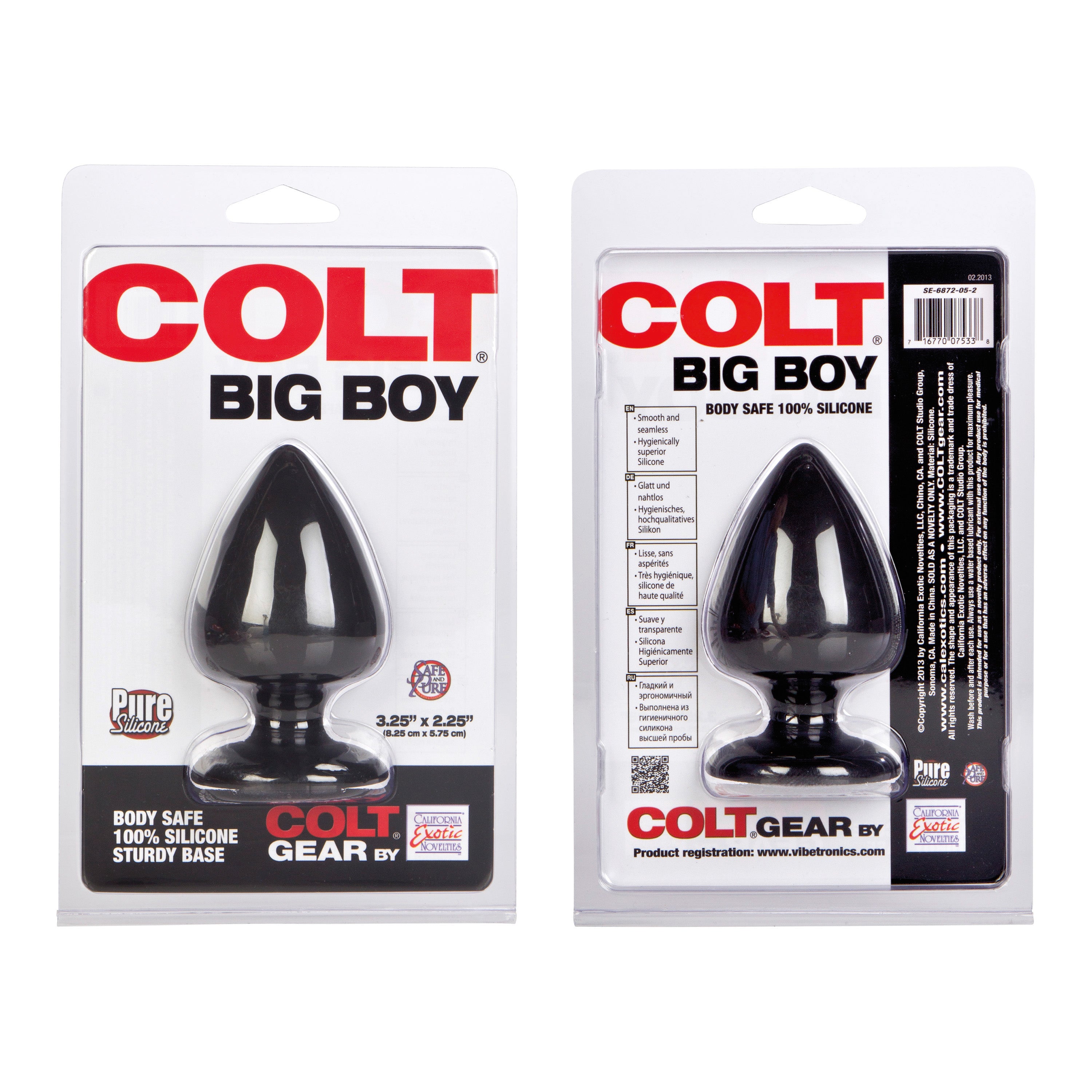 Colt Big Boy Premium Silicone Large Anal Plug