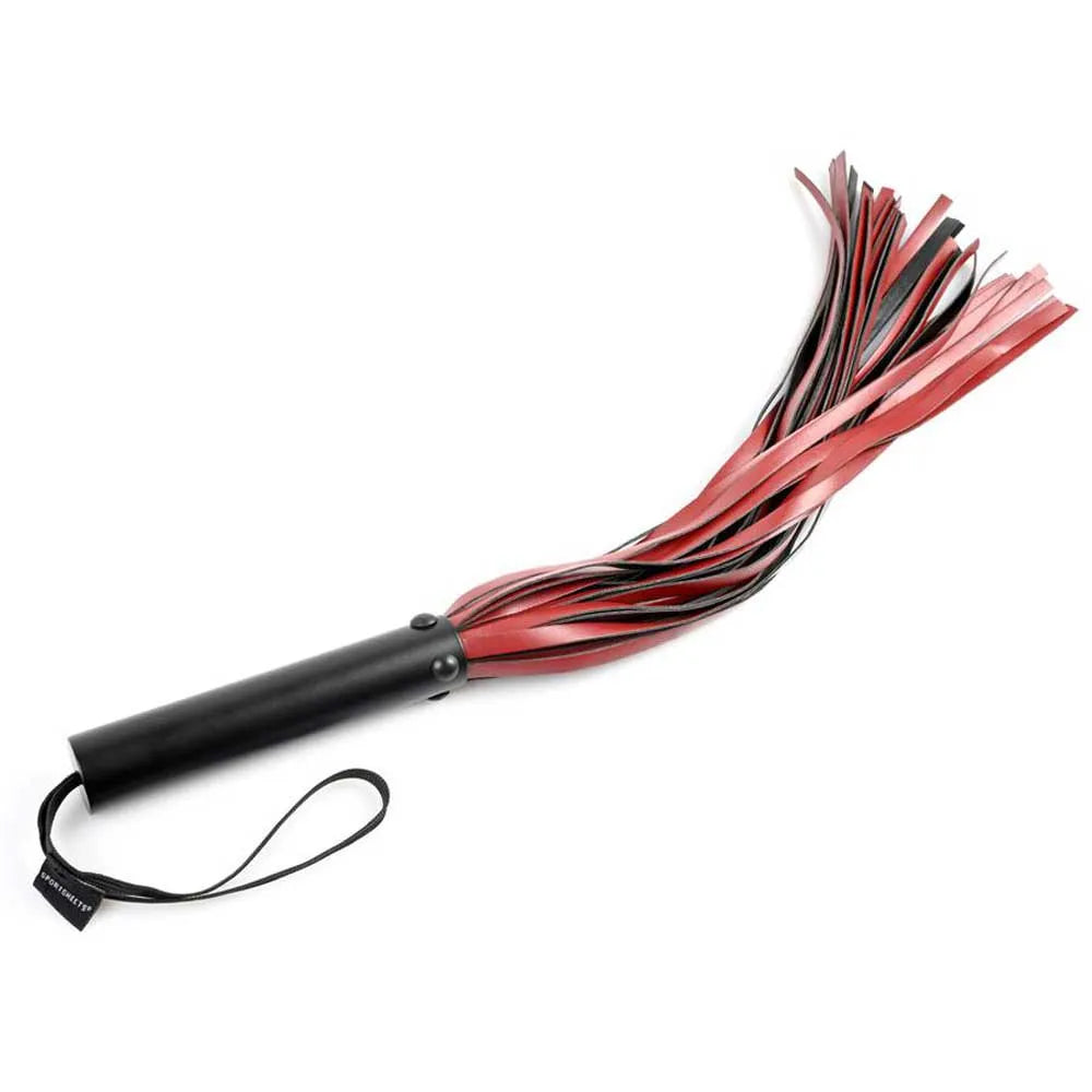 Saffron Flogger – Faux Leather with Metal Handle Flogger > Bondage Gear > Whips & Floggers