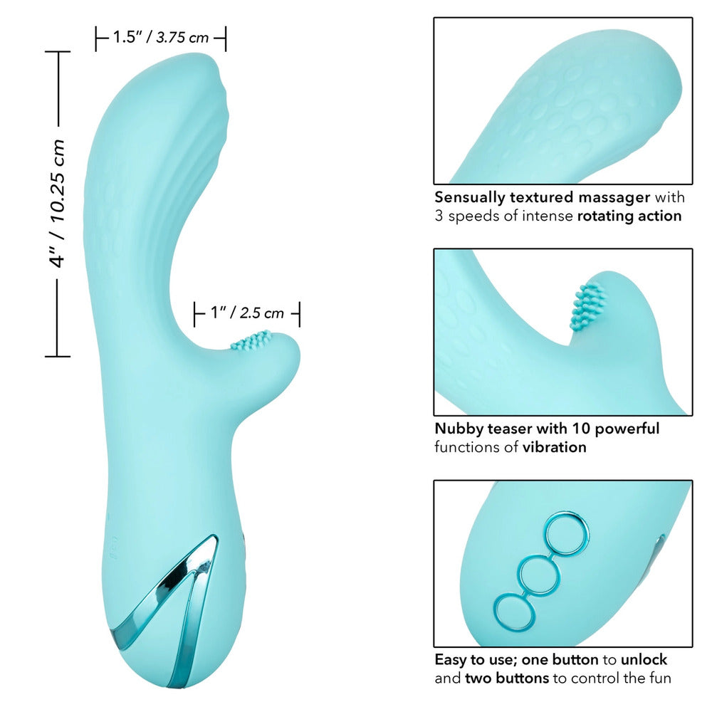 Catalina Climaxer 7 Inch USB Rechargeable Silicone Vibrator > Vibrators > Ladies > Rabbit