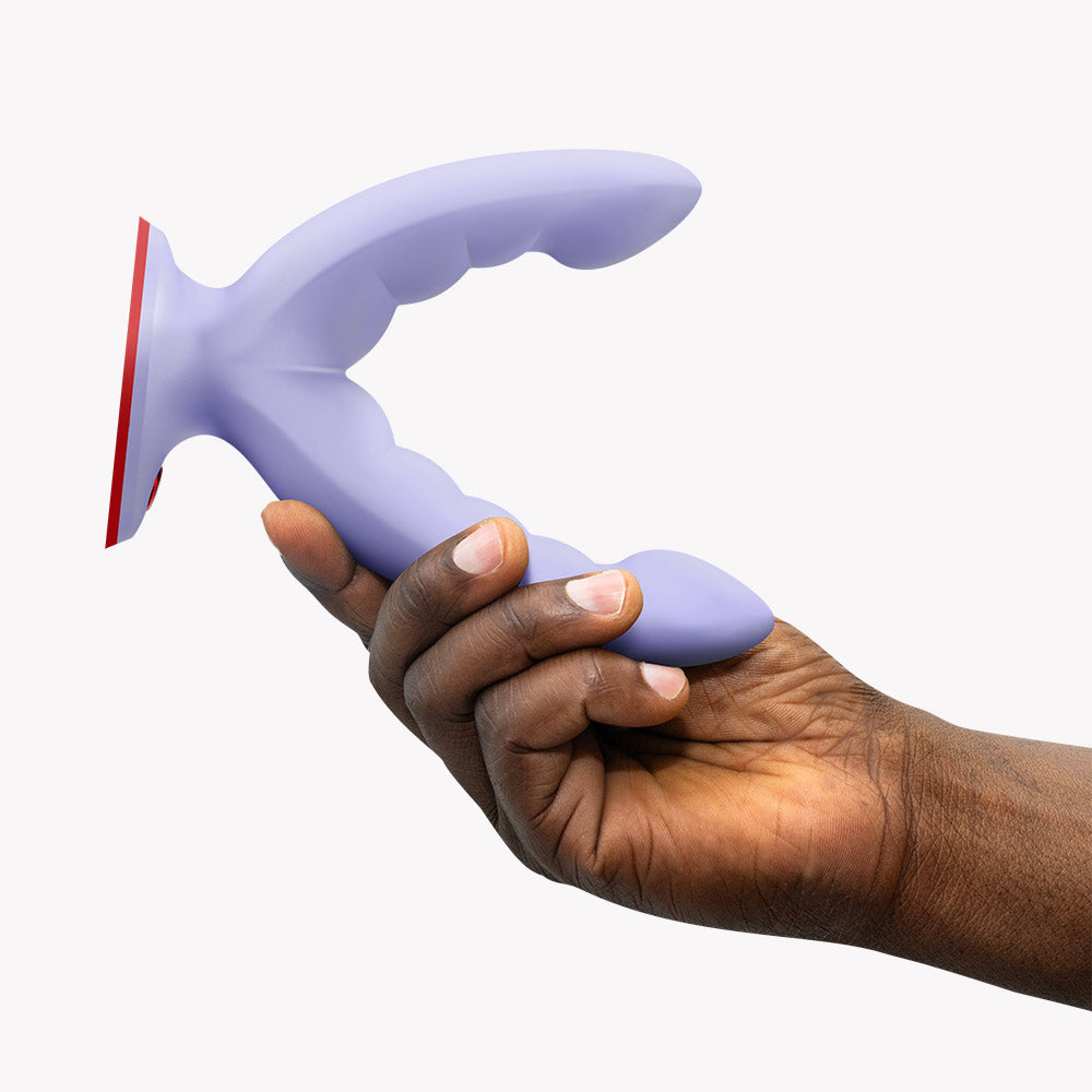 Fun Factory Ryde Silicone Grinding Dildo with Softly Ridged Shaft > Dildos > Double Dildos