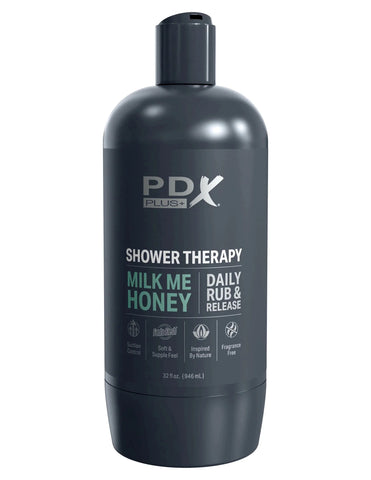 Pipedream PDX Plus Shower Therapy Milk Me Honey Light – Practical Male Masturbator > Sex Toys For Men > Masturbators > Manual