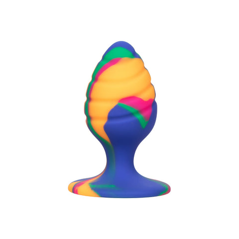 Cheeky Medium Swirl Tie Dye Butt Plug Butt Plugs