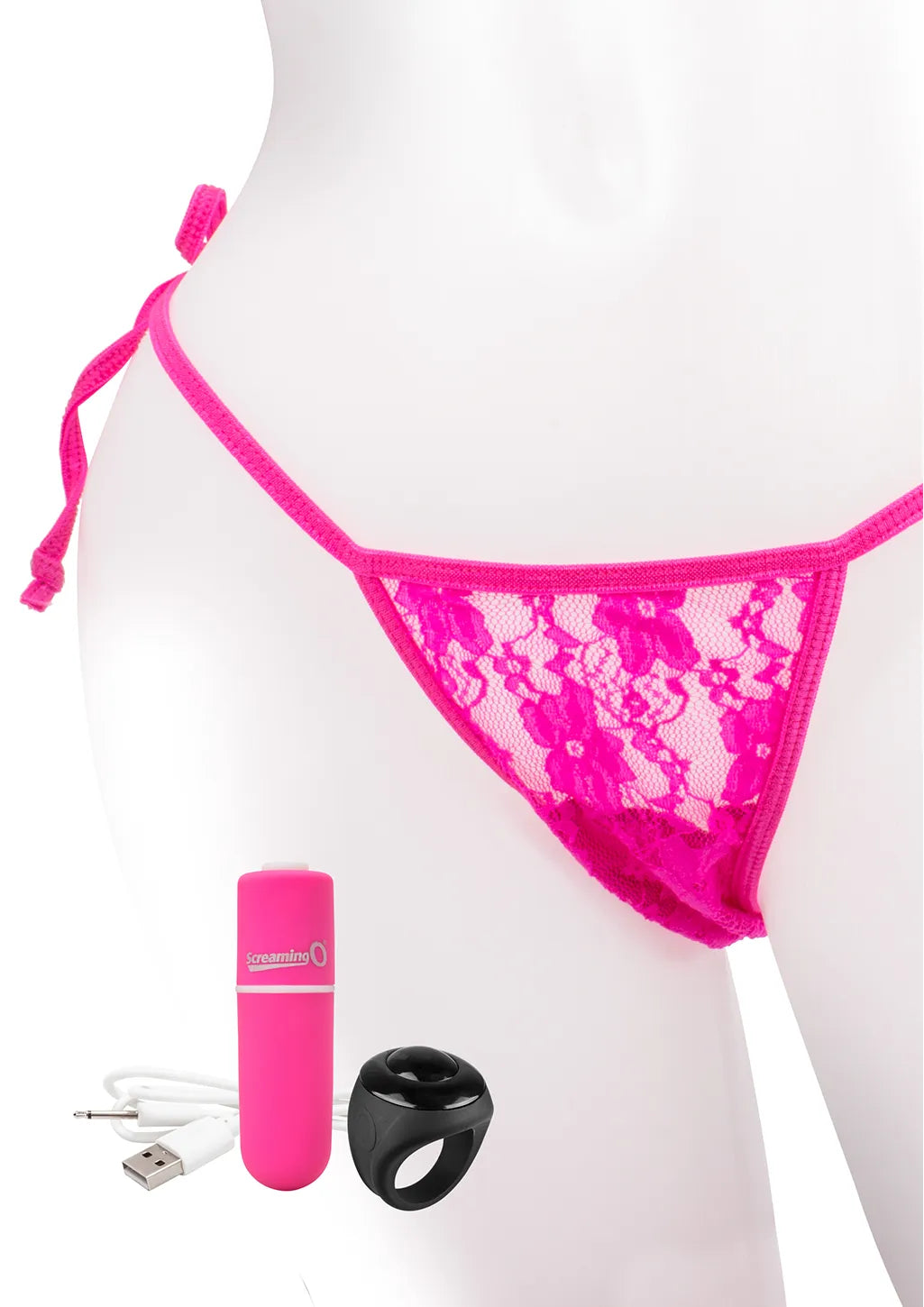 Screaming O Charged Rechargeable Remote Control Panty Vibe Silicone Vibrator > Sex Toys For Ladies > Panty Vibes