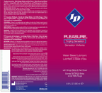 ID Pleasure Water-Based Lubricant with L-Arginine 8.5 oz – Enhanced Sensation Lubricant > Lube > Water Based