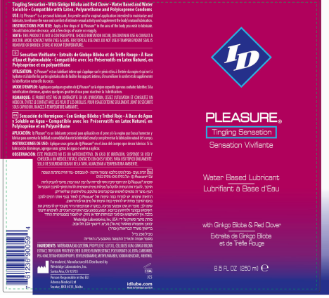ID Pleasure Water-Based Lubricant with L-Arginine 8.5 oz – Enhanced Sensation Lubricant > Lube > Water Based