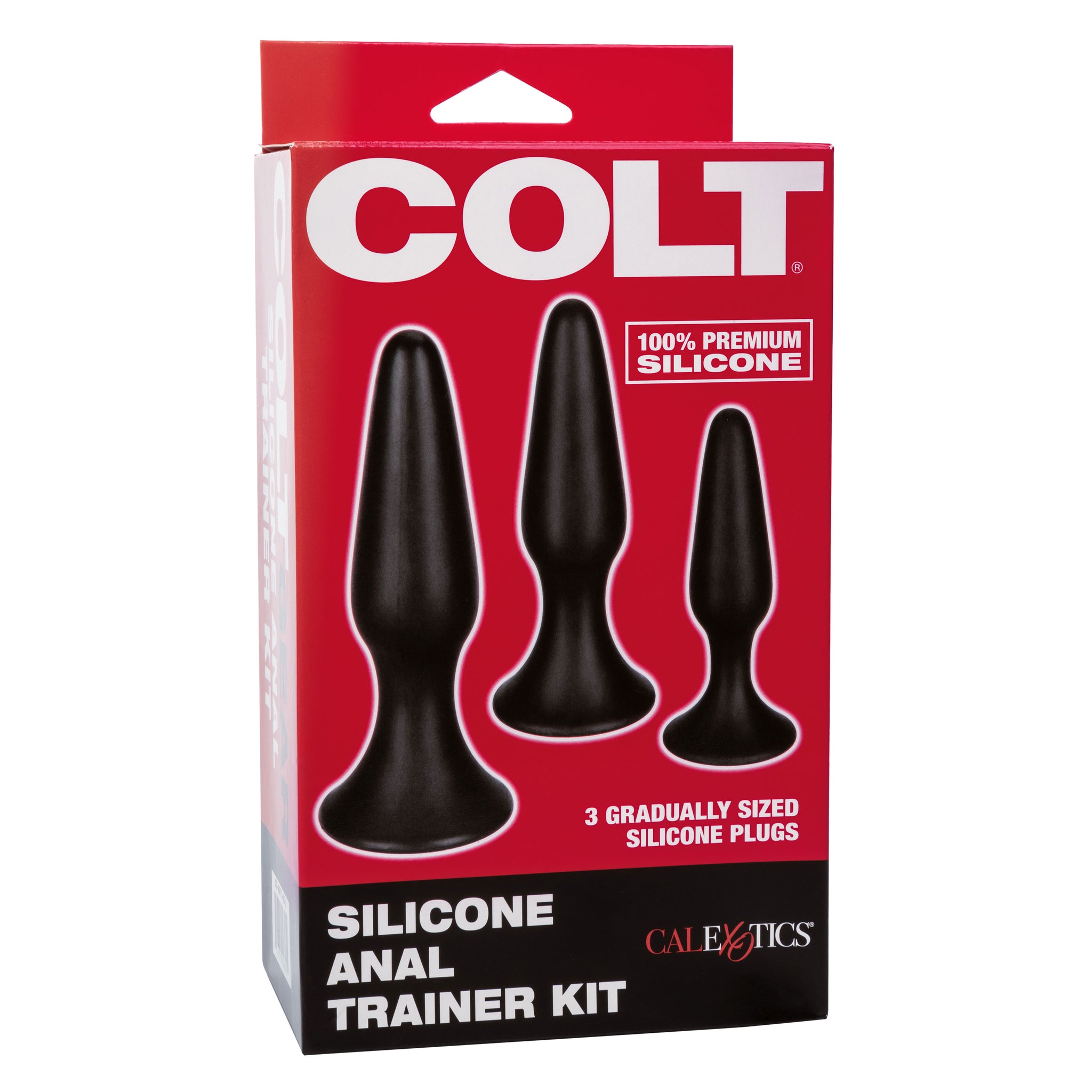 Colt Anal Trainer Kit – Graduated Silicone Anal Plug Set > Anal Range > Butt Plug Kits