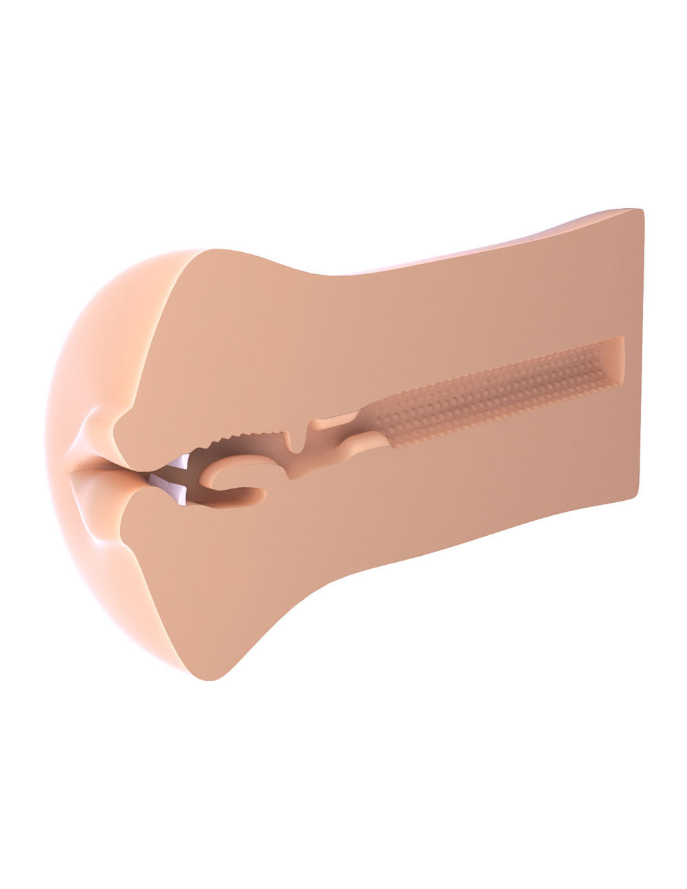 Compact Deep Throat Mouth Masturbator – Realistic Feel Pocket-Sized Masturbator > Sex Toys For Men > Masturbators > Manual