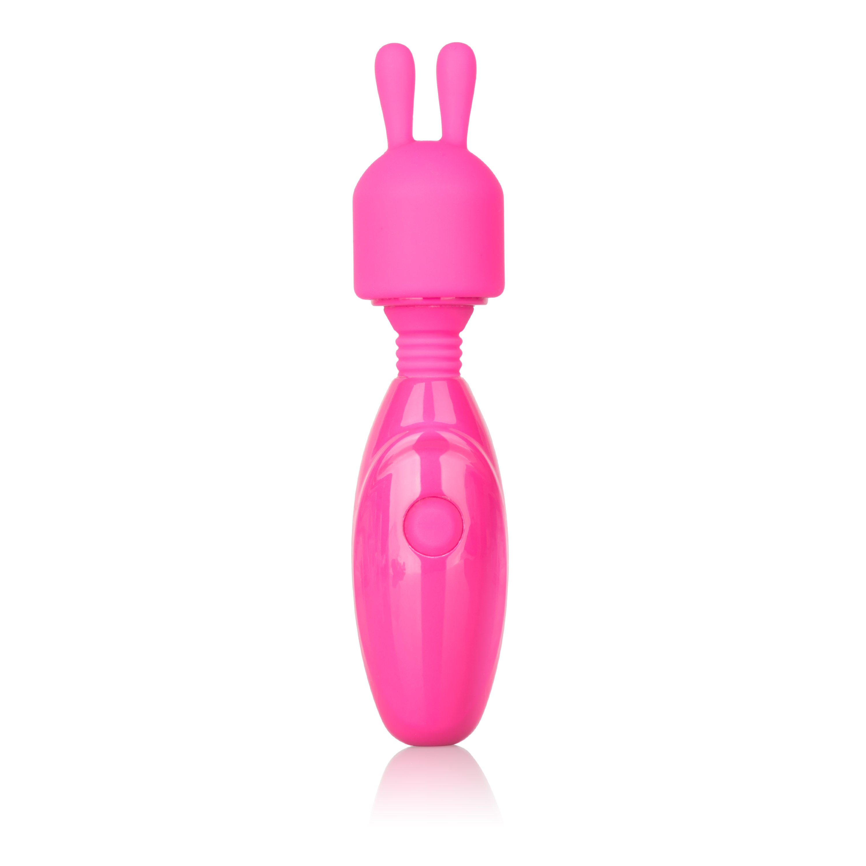 Tiny Teasers Bunny Vibrator Rechargeable Mini Travel Wand Vibrator > Sex Toys For Ladies > Clitoral Vibrators and Stimulators