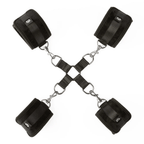 Sei Mio Hog Tied and Satisfied – Velvet Soft Detachable Hog Tie and Cuff Set > Bondage Gear > Restraints