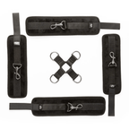 Sei Mio Hog Tied and Satisfied – Velvet Soft Detachable Hog Tie and Cuff Set > Bondage Gear > Restraints