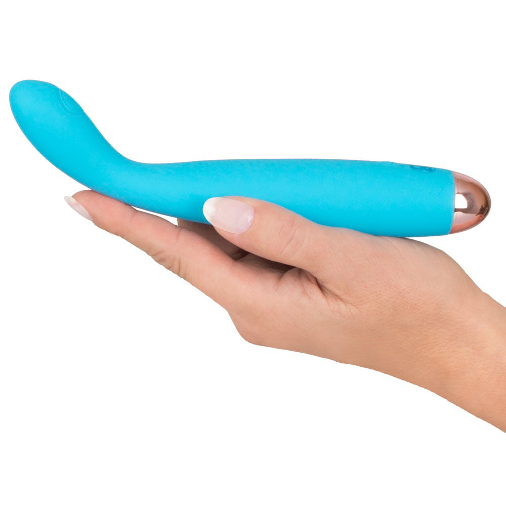 Cuties Silk Touch Rechargeable Mini Vibrator Blue > Sex Toys For Ladies > Mini Vibrators