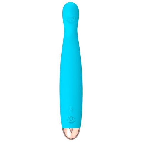Cuties Silk Touch Rechargeable Mini Vibrator Blue > Sex Toys For Ladies > Mini Vibrators