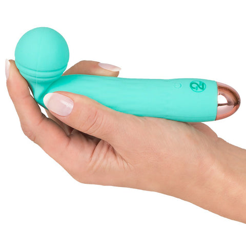 Cuties Silk Touch Rechargeable Mini Vibrator Green > Sex Toys For Ladies > Mini Vibrators
