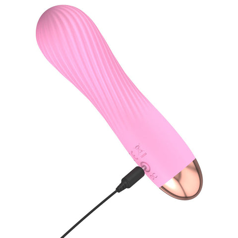 Cuties Silk Touch Rechargeable Mini Vibrator Pink > Sex Toys For Ladies > Mini Vibrators