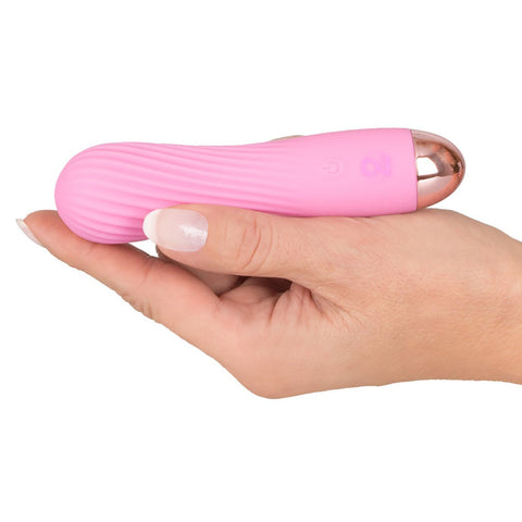 Cuties Silk Touch Rechargeable Mini Vibrator Pink > Sex Toys For Ladies > Mini Vibrators