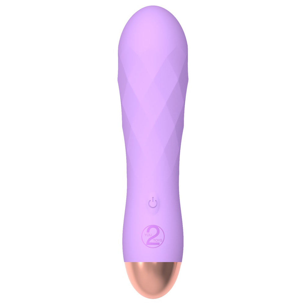 Cuties Silk Touch Rechargeable Mini Vibrator Purple Default Title > Sex Toys For Ladies > Mini Vibrators
