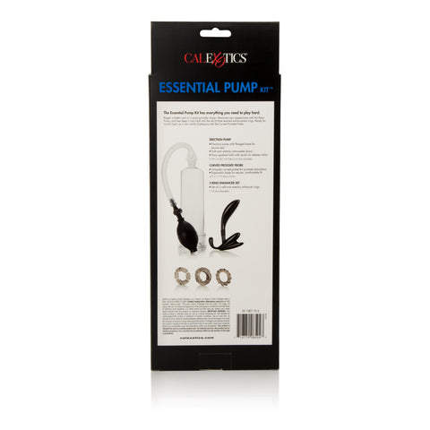 His Essential Pump Kit – Penis Pump with Prostate Probe and Stretchy Rings Set > Pumps > Penis Pumps