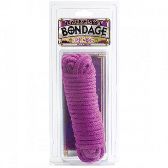 Japanese Style Bondage Rope In Purple Rope