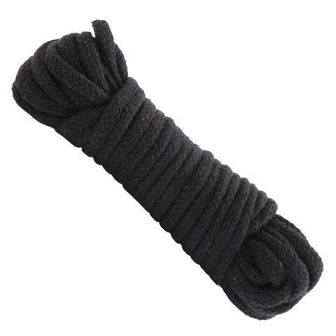 Japanese Style Bondage Rope In Black Black Rope
