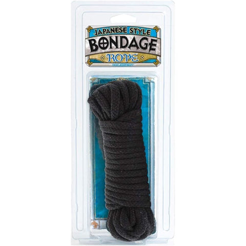 Japanese Style Bondage Rope In Black Rope