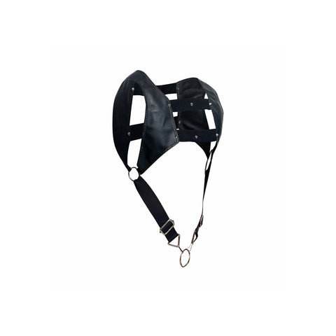 Male Basics Dngeon Crop Top Cock Ring Harness Mens Harnesses