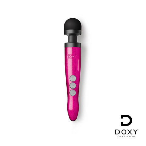 Doxy Die Cast Wand Rechargeable HOT PINK Default Title > Sex Toys For Ladies > Wand Massagers and Attachments