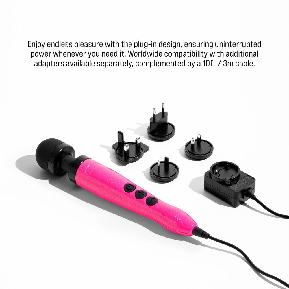 Doxy Die Cast Wand Massager 3 HOT PINK > Sex Toys For Ladies > Wand Massagers and Attachments