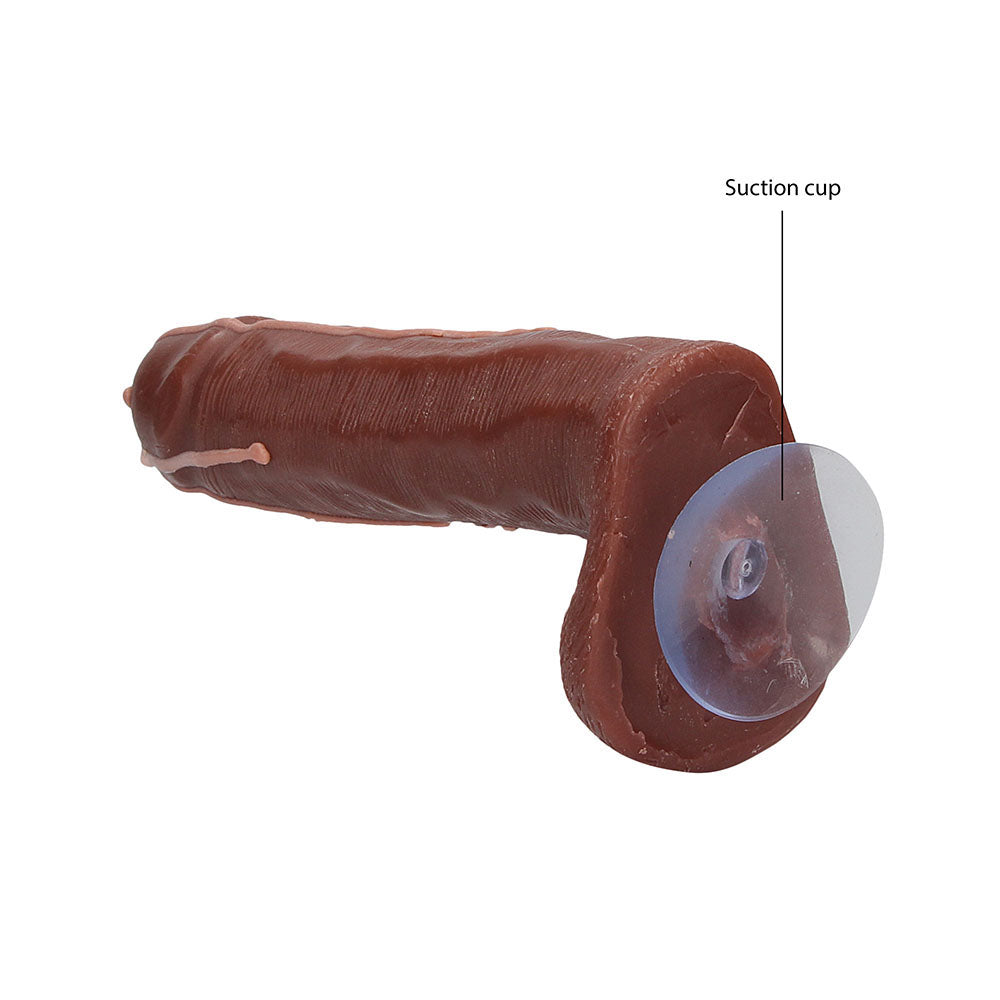 Dicky Soap With Balls Cum Covered Flesh Brown Novelty Soap