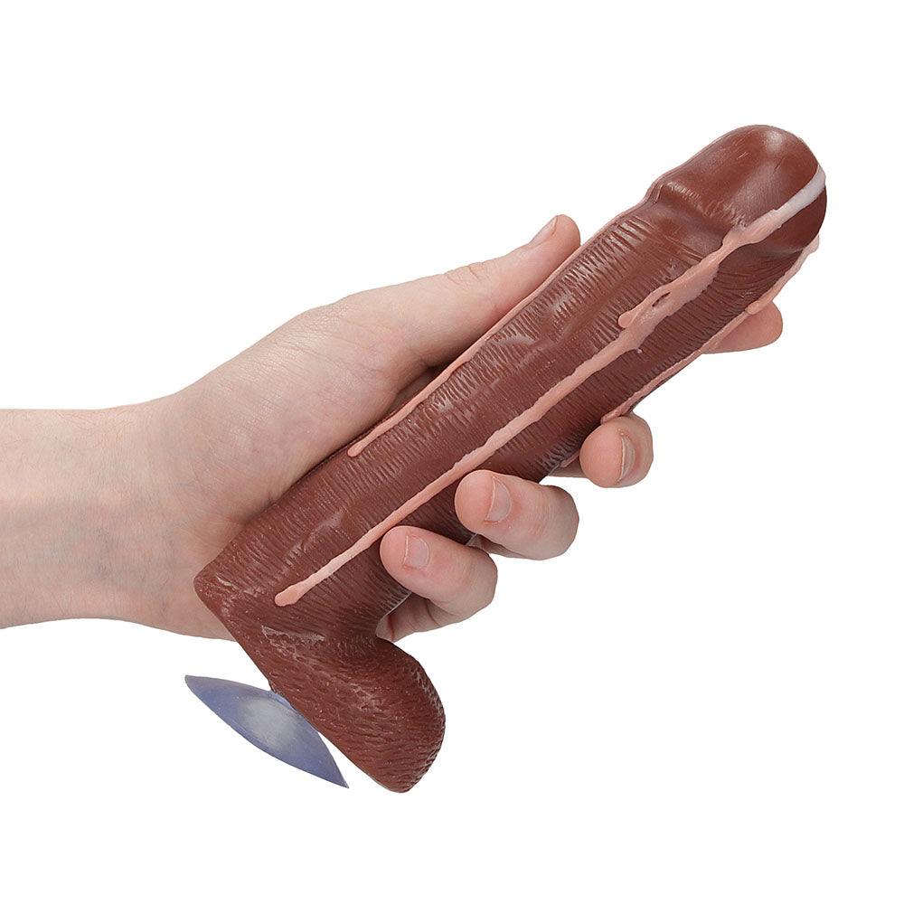 Dicky Soap With Balls Cum Covered Flesh Brown Novelty Soap