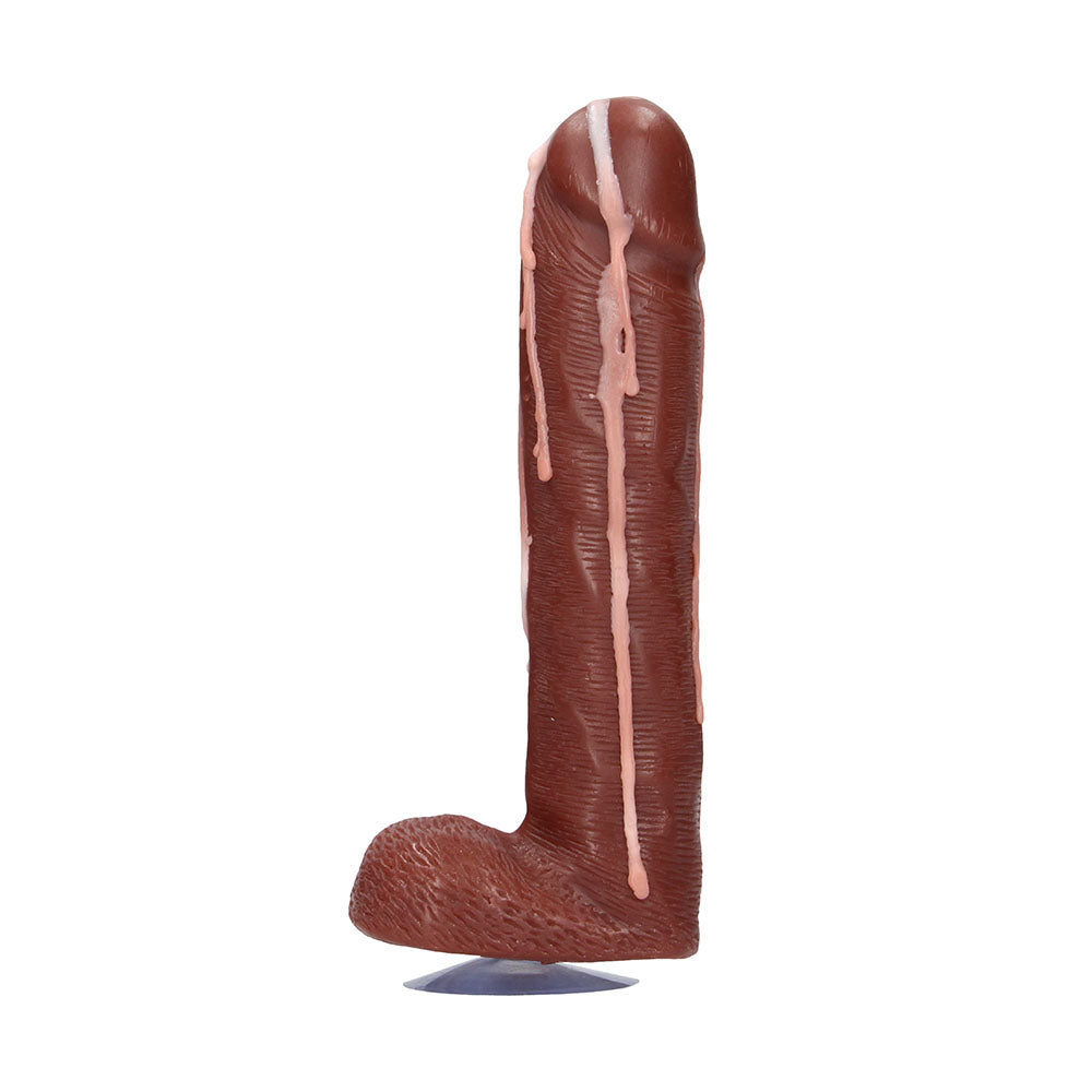 Dicky Soap With Balls Cum Covered Flesh Brown Default Title Novelty Soap