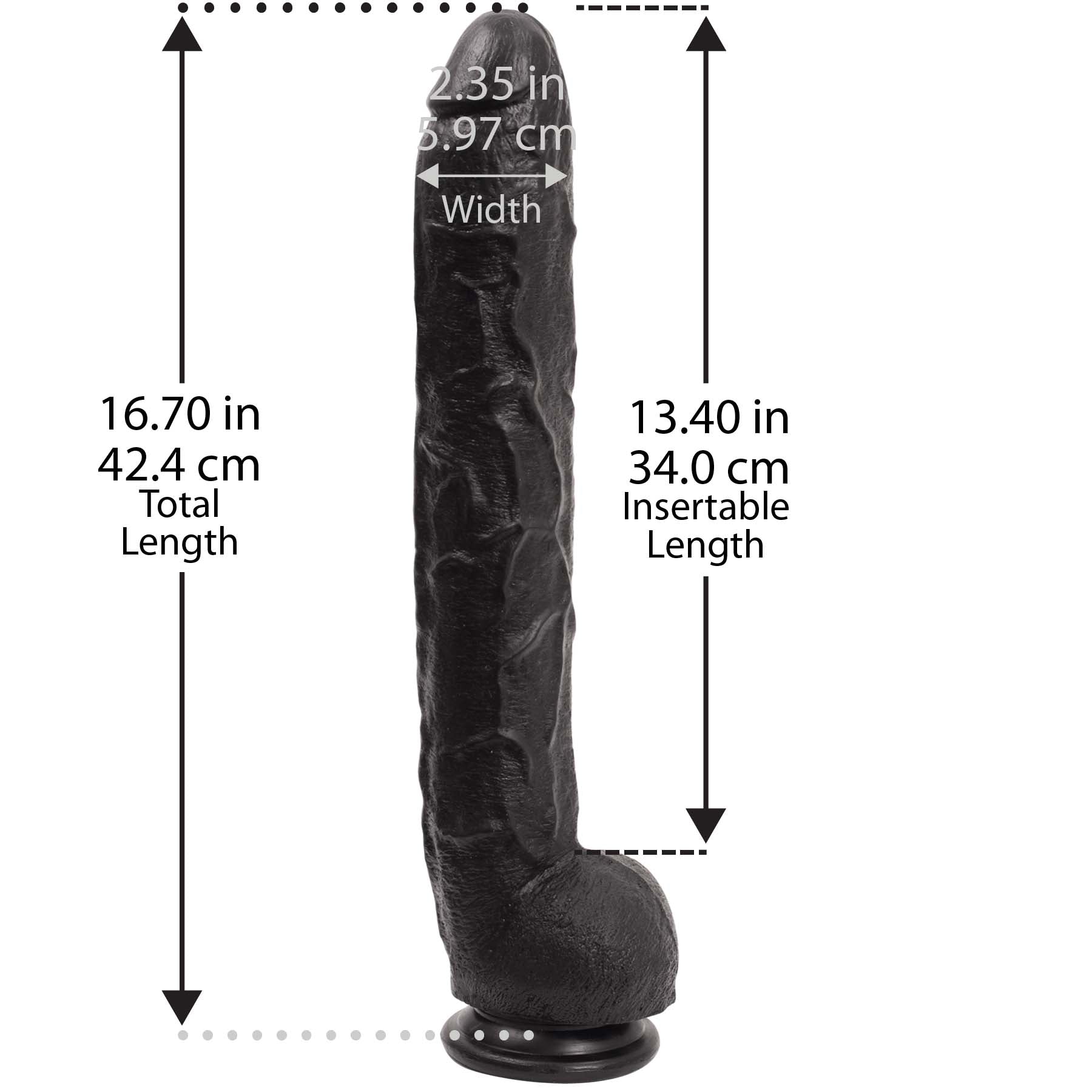 Dick Rambone 13" Insertable Cock Secondary image