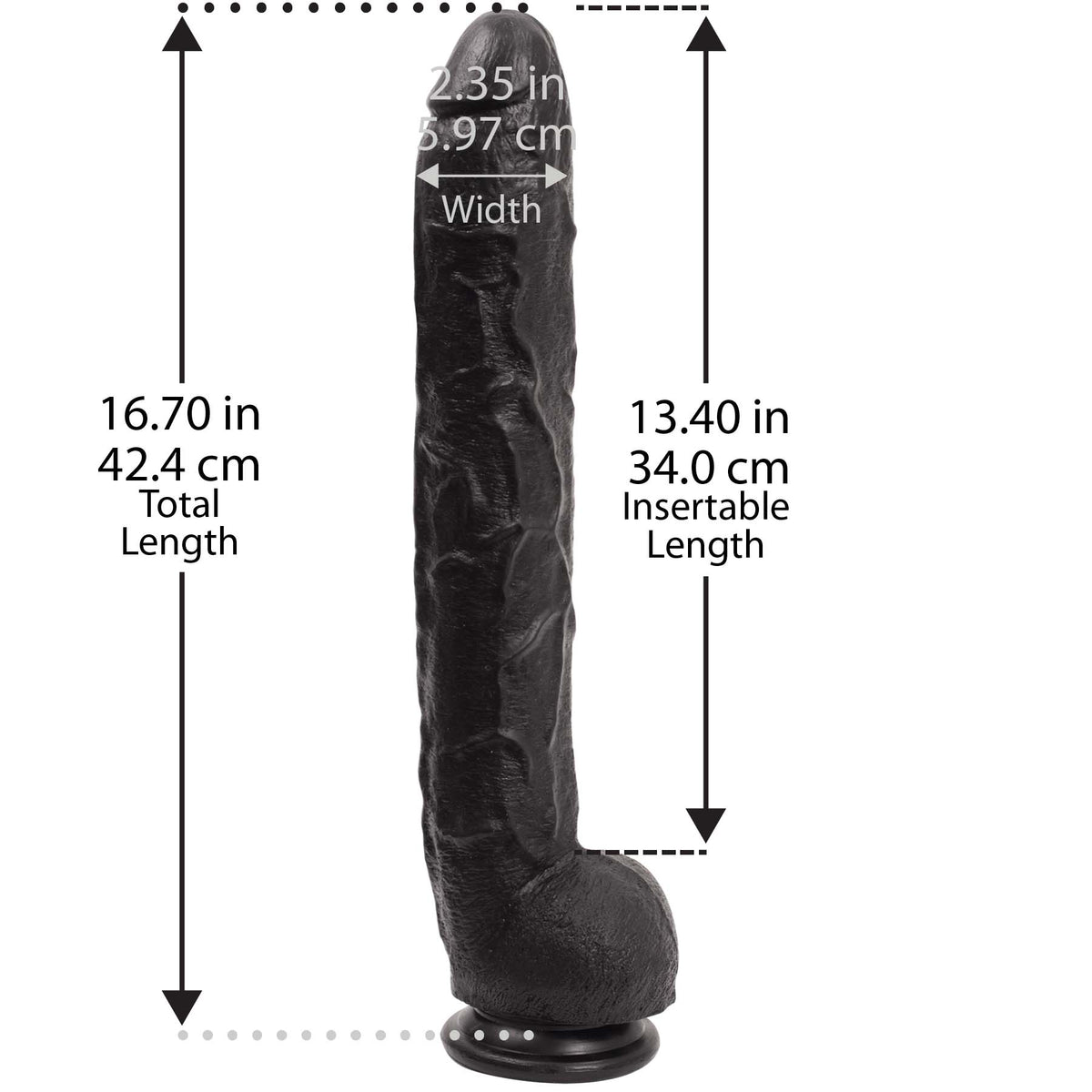Dick Rambone 13" Insertable Cock > Dildos > Oversized Toys